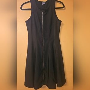 Urban Outfitters Sparkle & Fade zipper dress, black, size M